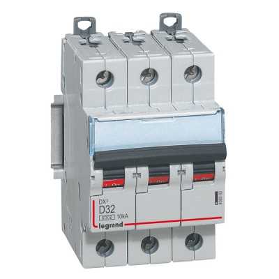 DISJ DX³ 3P D32A 6/10KA