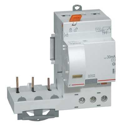 BLOC DIFF DX³ 3P 40A AC 30mA POUR DISJ.1 MODULE PAR POLE - VIS