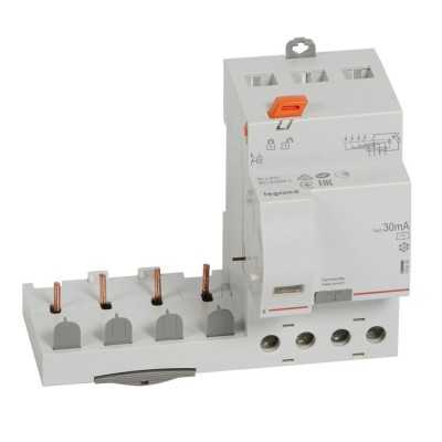BLOC DIFF DX³ 4P 40A AC 30mA POUR DISJ.1 MODULE PAR POLE - VIS