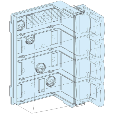 BLOC ALIMENTATION INV100-250 - INS250 HORIZ. (vers LINERGY BW)