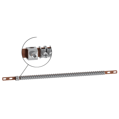 COLLECTEURS DE TERRE A CAVALIERS -20 ETRIERS L-200mm Lot de 2