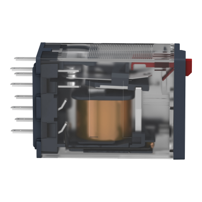 RXM RELAIS MINIATURE EMBROCHABLE TEST 4OF 12A 230VAC