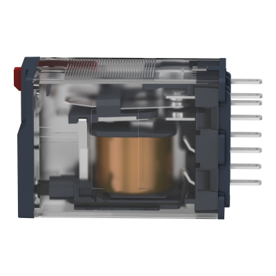 RXM RELAIS MINIATURE EMBROCHABLE TEST 4OF 12A 230VAC