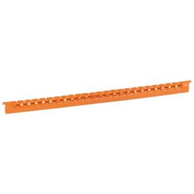 REPERE MEMOCAB CHIFFRE 3 FOND ORANGE (Réglette x24 pcs)