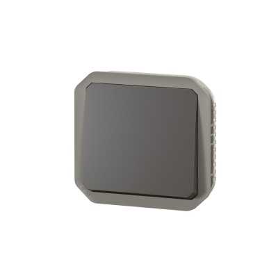 PLEXO ANTHRACITE POUSSOIR NO 10A IP55 IK08 - COMPOSABLE