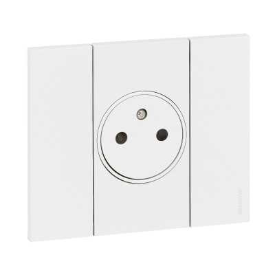 LIVING NOW BLANC PLAQUE 2 MODULES