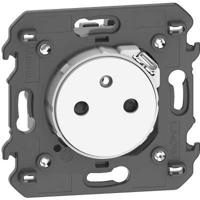 LIVING NOW BLANC PC SURFACE 2P+T + USB Type C 2 MODULES