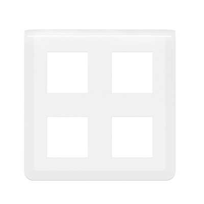 MOSAIC PLAQUE 2 x 2 x 2M BLANC