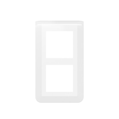 MOSAIC PLAQUE 2 x 2M BLANC VERTICAL ENTRAXE 57mm