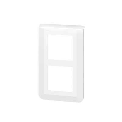 MOSAIC PLAQUE 2 x 2M BLANC VERTICAL ENTRAXE 57mm