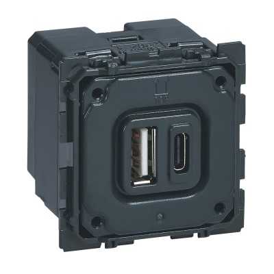 CELIANE PRISE 1 USB Type A + 1 USB Type C 3A/15W