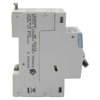 INTER DIFF DX³-ID 2P 63A 30MA TYPE AC (AR.HAUT VIS / DEP.BAS VIS)***