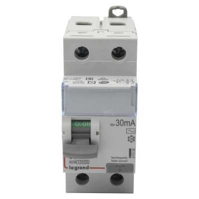 INTER DIFF DX³-ID 2P 63A 30MA TYPE AC (AR.HAUT VIS / DEP.BAS VIS)***