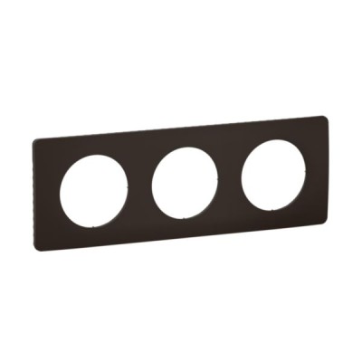 CELIANE NEW NOIR MAT PLAQUE 3 POSTES