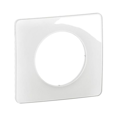 CELIANE NEW BLANC EMAILLE PLAQUE 1 POSTE