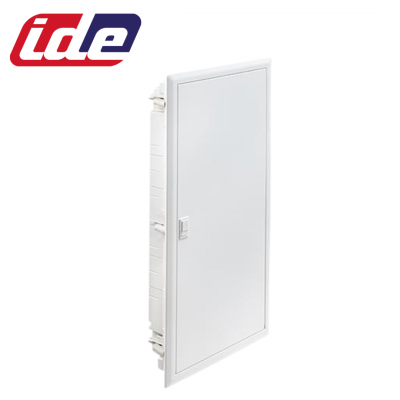 COFFRET ENCASTRE 4X14 GOLD PORTE TOLE BLANCHE - CLOISON CREUSE