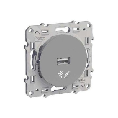 ODACE ALU CHARGEUR USB ENTREE 230VAC SORTIE 5VCC